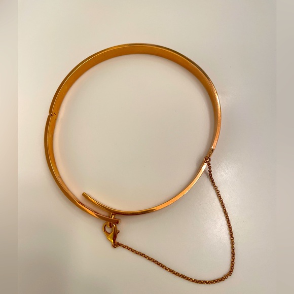 Eddie Borgo Rose Gold Thin Safety Choker - Picture 6 of 9